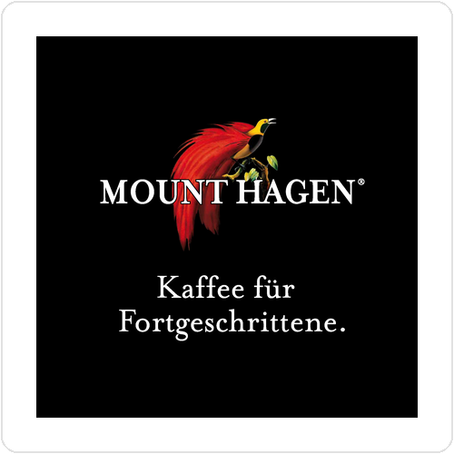 Mount Hagen organic instant coffee brand logo